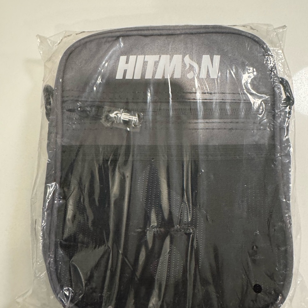 Hitman Black/Grey Crossbody Bag